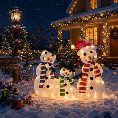 Spirito del natale pupazzo - lo,