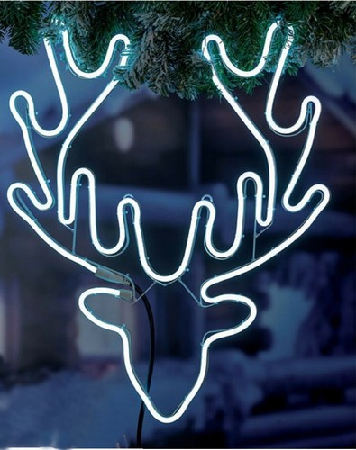Luci natale led renna luminosa - luci,