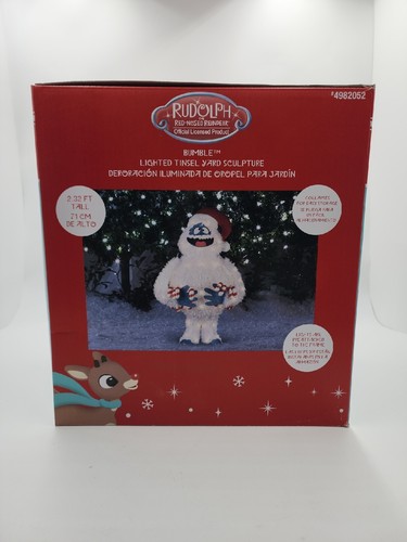Gemmy rudolph bumble - gemmy,