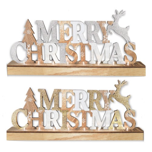 Insegna luminosa buon - buon, natale