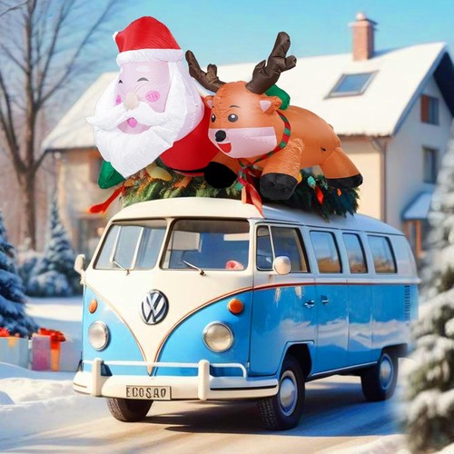Babbo natale gonfiabile - gonfiabile, 6