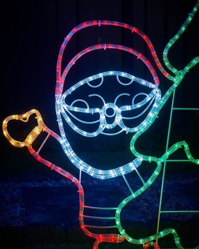 Sagoma babbo natale renne - di,