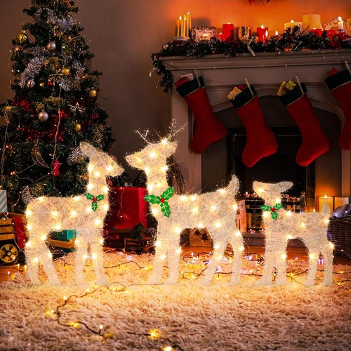 Set renne decorazioni - set, 3