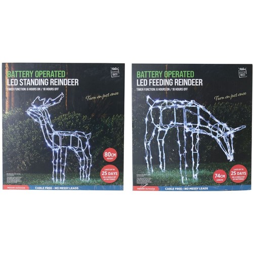 Renna filo led batteria - led, a