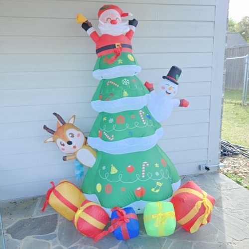 Albero natale gonfiabile - albero, di