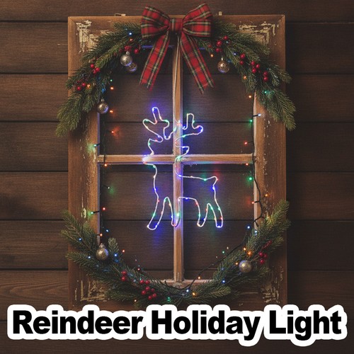 Luci renne natale - luci,