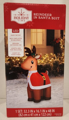 Renna tuta babbo natale - renna,
