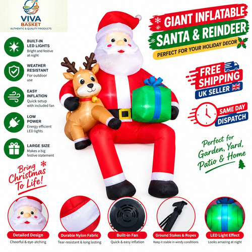 Renna babbo natale - renna,