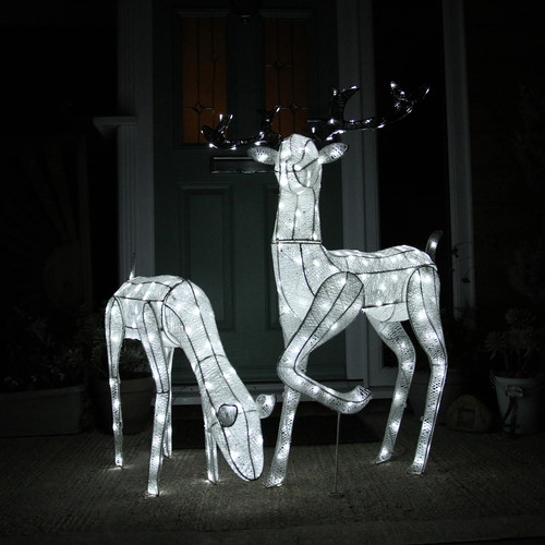 Renne natale luminose - di,