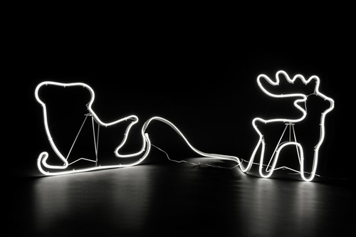 Corda neon natalizia luci - neon,